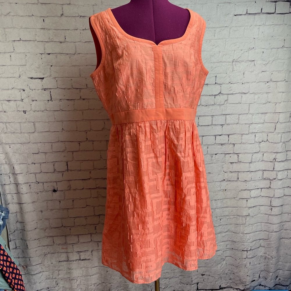 Antonio Melani size 14 coral dress